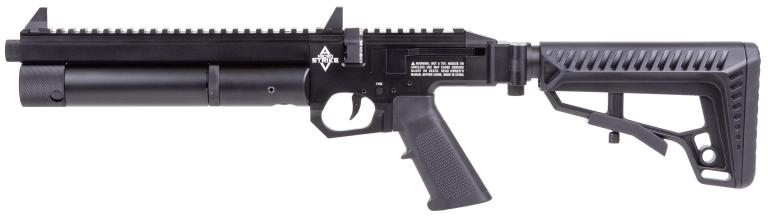 VERWACHT EIND NOVEMBER  /  PCP Pistol Carabine - Regulated  ; Micro Strike / 6,35mm / Energie ; 40 Joule / Linkse Grendel / Vuldruk ; 300 Bar / 8 Schots magazijn-4043-a